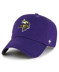 Women's '47 Brand Purple Minnesota Vikings Confetti Icon Clean Up Adjustable Hat