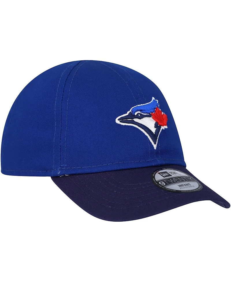 Infant Boys and Girls New Era Royal Toronto Blue Jays Team Color My First 9TWENTY Flex Hat