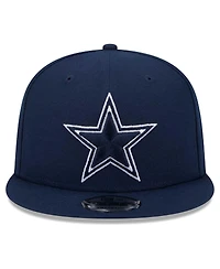 Men's New Era Navy Dallas Cowboys Main Patch 9FIFTY Snapback Hat