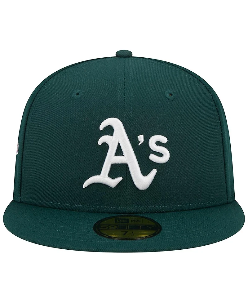 Men's New Era Green Oakland Athletics 1989 World Series Team Color 59FIFTY Fitted Hat