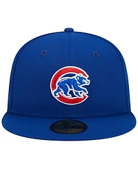 Men's New Era Royal Chicago Cubs Alternate Logo 2016 World Series Team Color 59FIFTY Fitted Hat