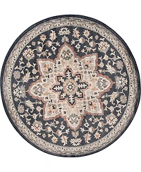 Closeout! Km Home Poise Pse-7230 5'3" x Round Area Rug