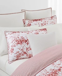 Closeout! Lauren Ralph Lauren Annie Leaf Stitch Euro Sham