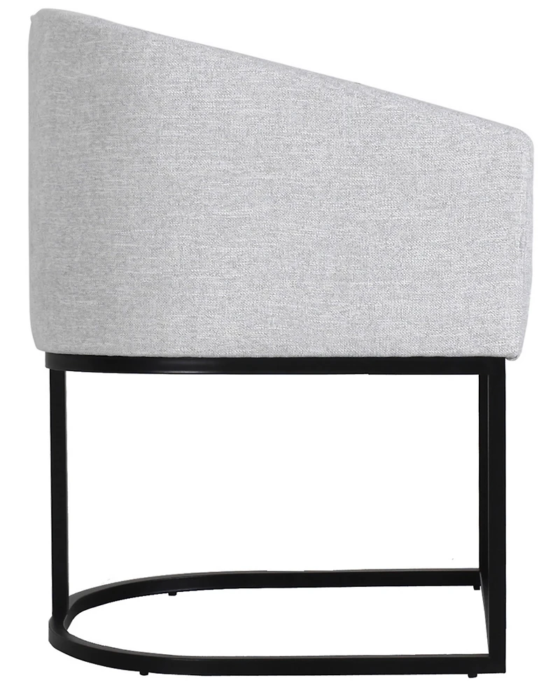 Abbyson Living Jace 29.9" Polyester Upholstered Dining Chair