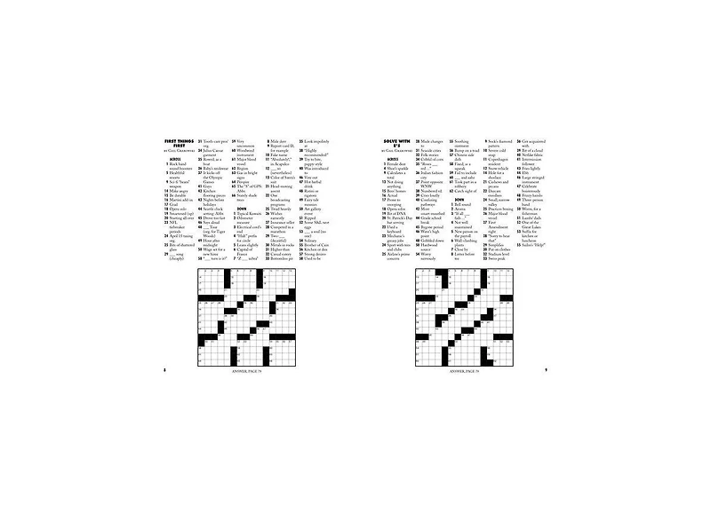 Easy as Pie Crosswords- Very Easy! by Stanley Newman
