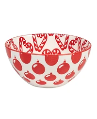 Certified International Peppermint Candy oz All Purpose Bowls Set of 6