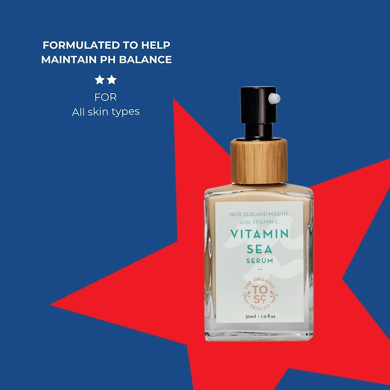Vitamin C Serum | Rejuvenating & Hydrating Facial Serum | 1floz | The Organic Skin Co