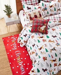 Levtex Jingle Paws Reversible 3-Pc. Quilt Set, Full/Queen
