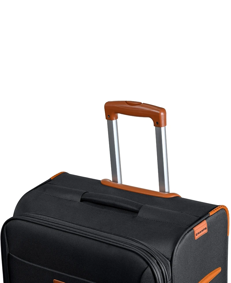 Champs Classic 3 Piece Softside Luggage Set