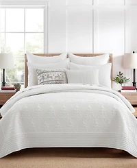 Levtex O Christmas Tree Stitching 3-Pc. Quilt Set, King/California King