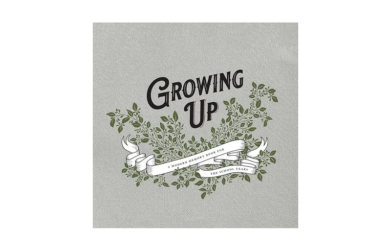 Growing Up- A Modern Memory Book for the School Years by Korie Herold