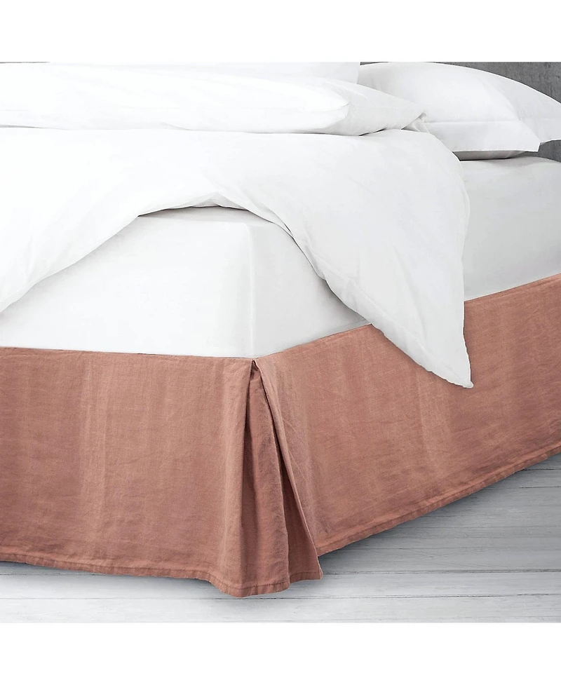 100% French Linen Bedskirt