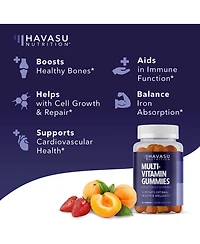 Multivitamin Gummies, Natural Fruit Flavor, Havasu Nutrition, 60ct