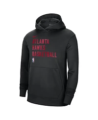 Men's and Women's Nike Atlanta Hawks 2023/24 Performance Spotlight On-Court Practice Pullover Hoodie