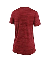 Women's Nike Cardinal Arizona Cardinals Sideline Velocity Performance T-shirt