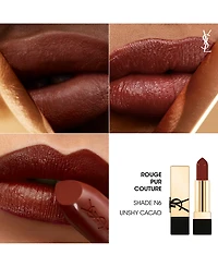 Yves Saint Laurent Rouge Pur Couture Satin Lipstick - N6 Unshy Cacao