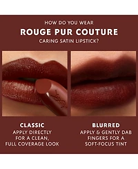 Yves Saint Laurent Rouge Pur Couture Satin Lipstick - N6 Unshy Cacao