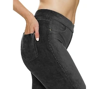 Hue Women's Straight Up Cool Classic Corduroy Leggings