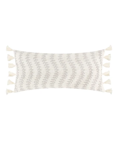 Levtex Ophelia Embroidered Decorative Pillow, 14" x 30"