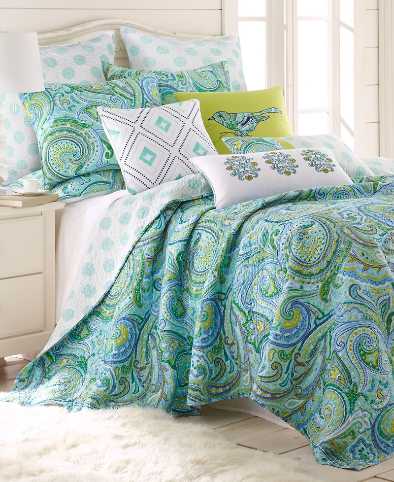 Levtex Spruce Coordinating 2-Pc. Sham Set, European