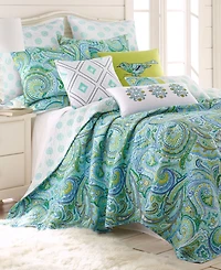 Levtex Spruce Coordinating 2-Pc. Sham Set, European