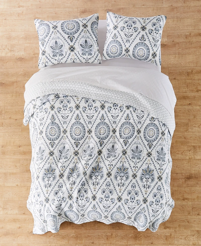 Levtex Maeve Vine Tile Reversible 2-Pc. Quilt Set, Twin/Twin Xl