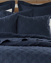 Levtex Washed Linen Relaxed Textured Quilt, King/California King