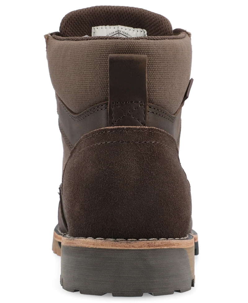 Territory Men's Brute Tru Comfort Foam Cap Toe Lace-up Ankle Boots