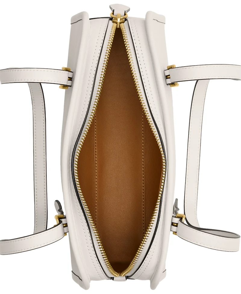 Coach Swing Zip Small Leather Shoulder Bag