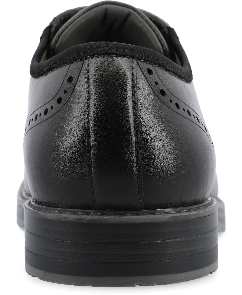Vance Co. Men's Ozzy Wingtip Tru Comfort Foam Hybrid Dress Shoes