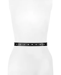 Frye Women's 30mm Embossed Edge Eyelet Leather Belt
