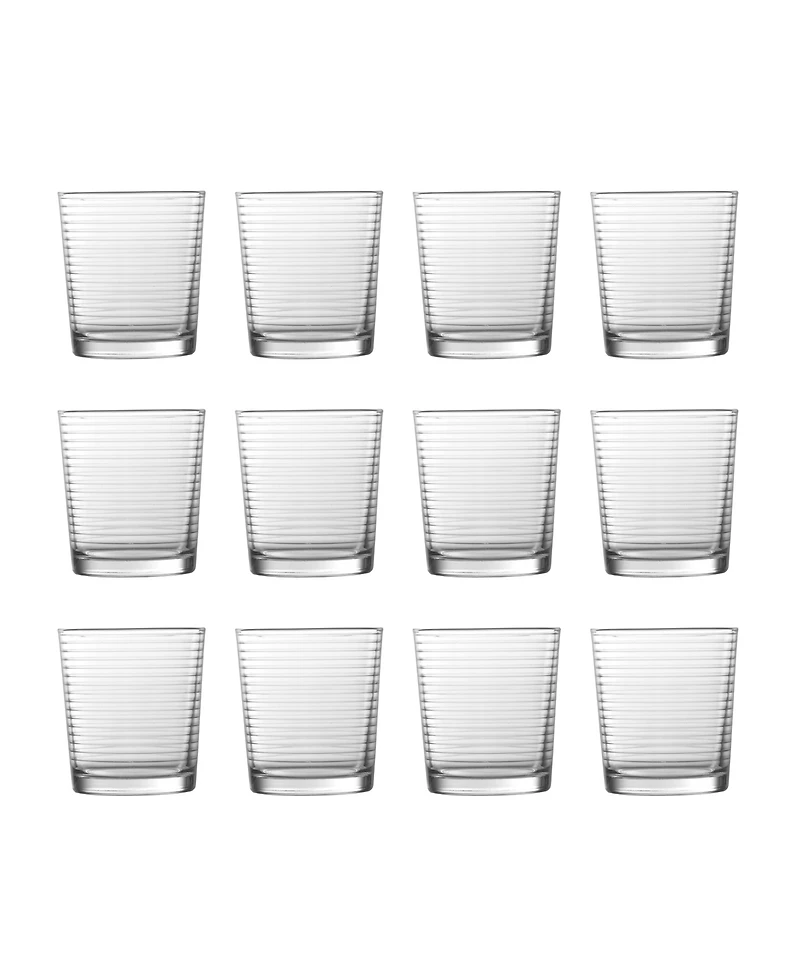 Fortessa Arcade Rocks or Dof 12.75 oz, Set of 12