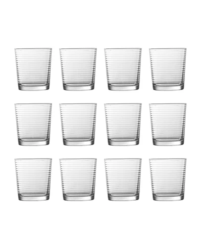 Fortessa Arcade Rocks or Dof 12.75 oz, Set of 12