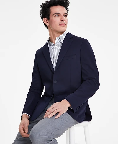 Calvin Klein Men's Slim-Fit Knit Blazer