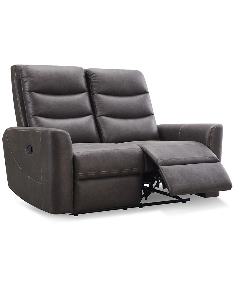 Bentley 58.5" Polyester Manual Reclining Loveseat