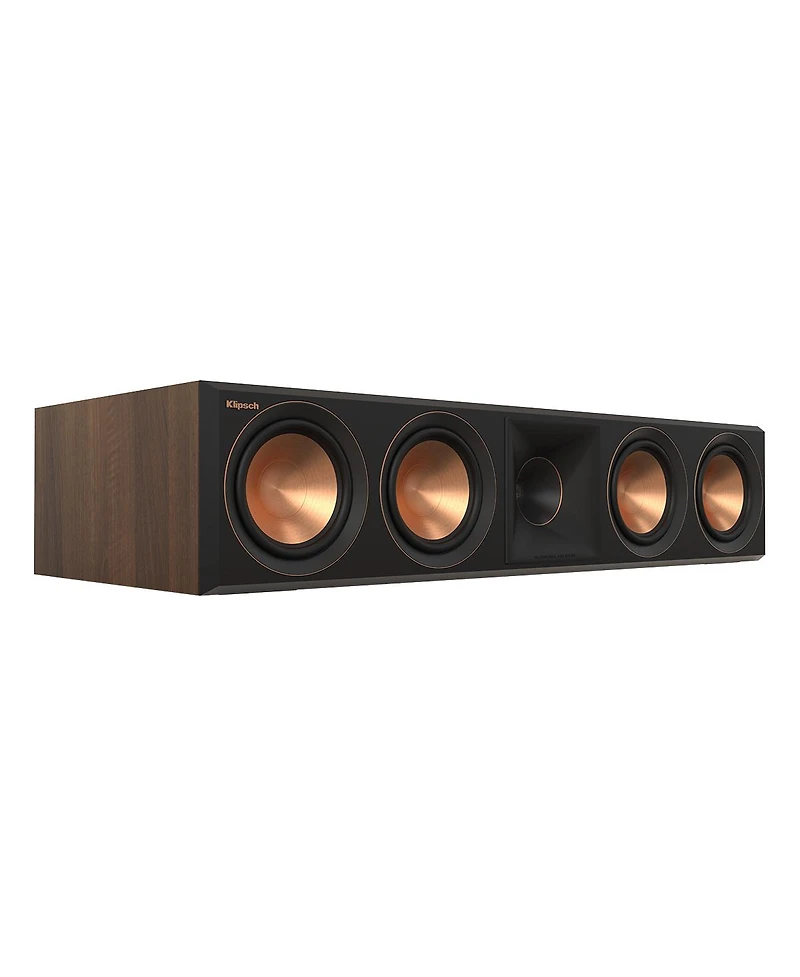 Klipsch Rp-504C-ii-walnut 4 Woofer Center Channel Speaker - Walnut (Each)