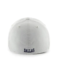 Men's '47 Brand Gray Dallas Cowboys Gridiron Classics Franchise Legacy Fitted Hat