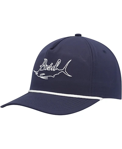 Men's Avid Navy Spindle AVIDry Snapback Hat
