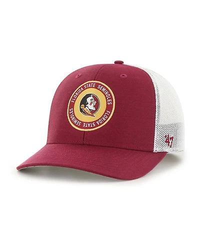 Men's '47 Brand Garnet Florida State Seminoles Unveil Trophy Flex Hat