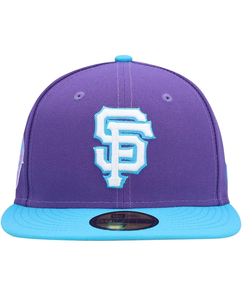 Men's New Era Purple San Francisco Giants Vice 59FIFTY Fitted Hat