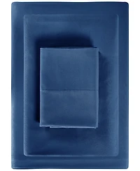 Sunham Microfiber Easy Care Solid -Pc. Sheet Set