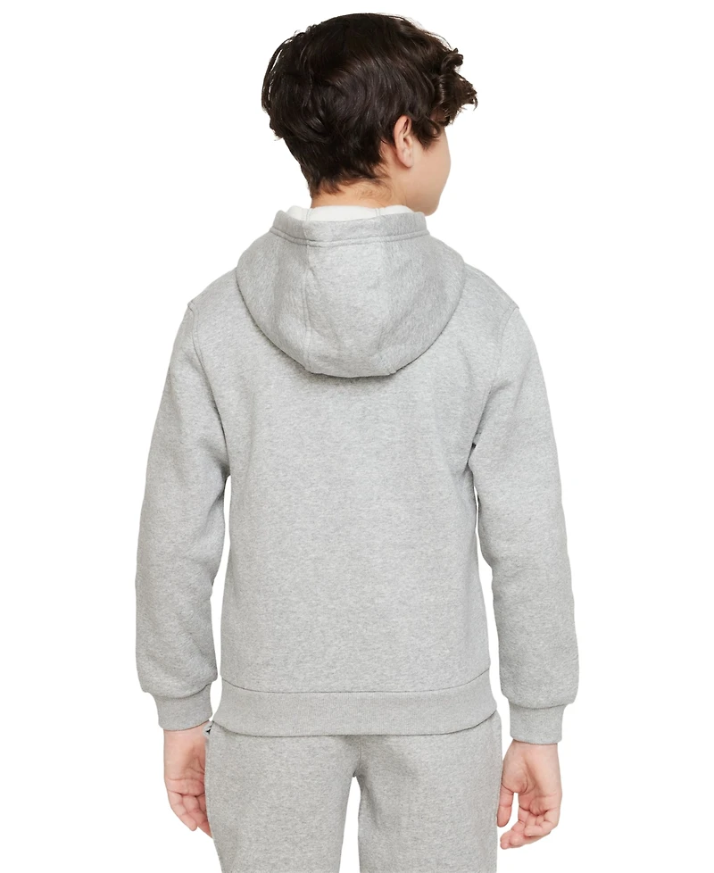 Nike Big Kids Sportswear Club Fleece Full-Zip Hoodie