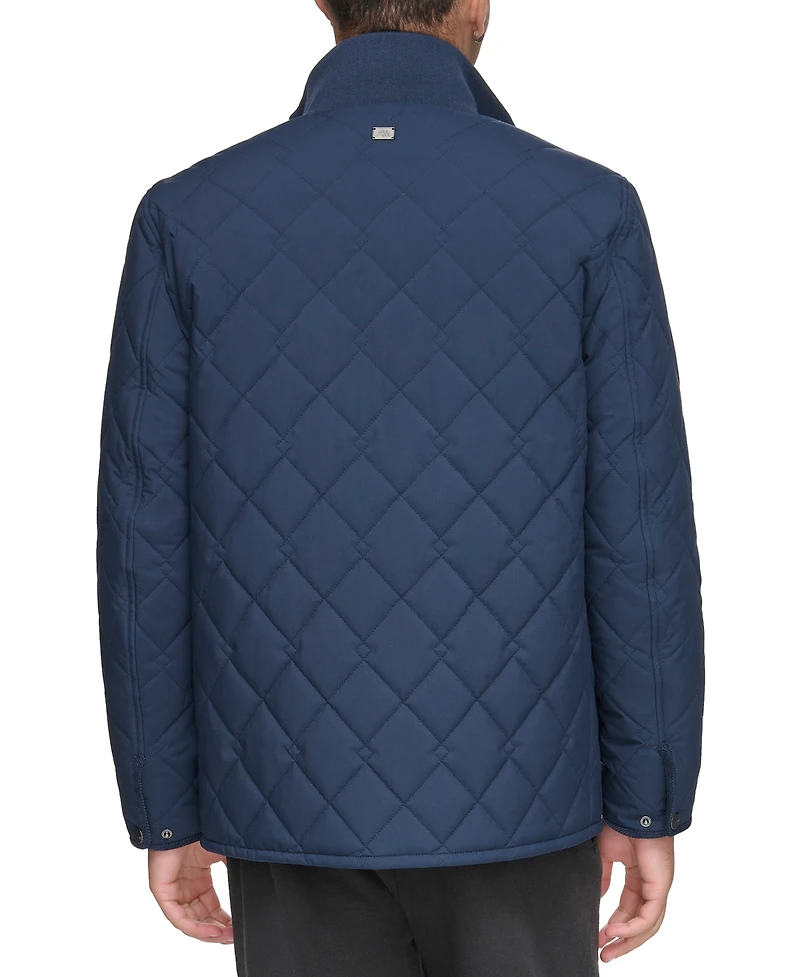 Marc New York Men's Amberg Chain Link Mini Quilt Jacket