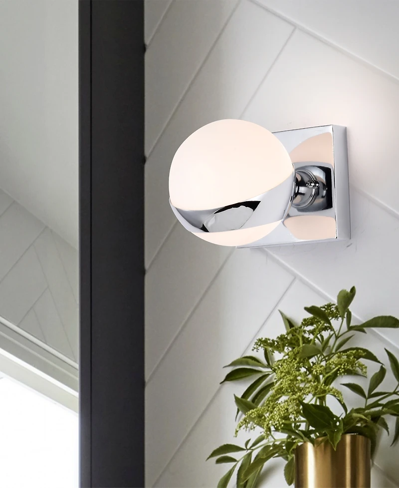 Sani 5" Indoor Finish Wall Sconce with Light Kit