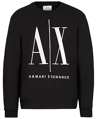 A|X Armani Exchange Men's Icon Logo Pullover Sweatshirt