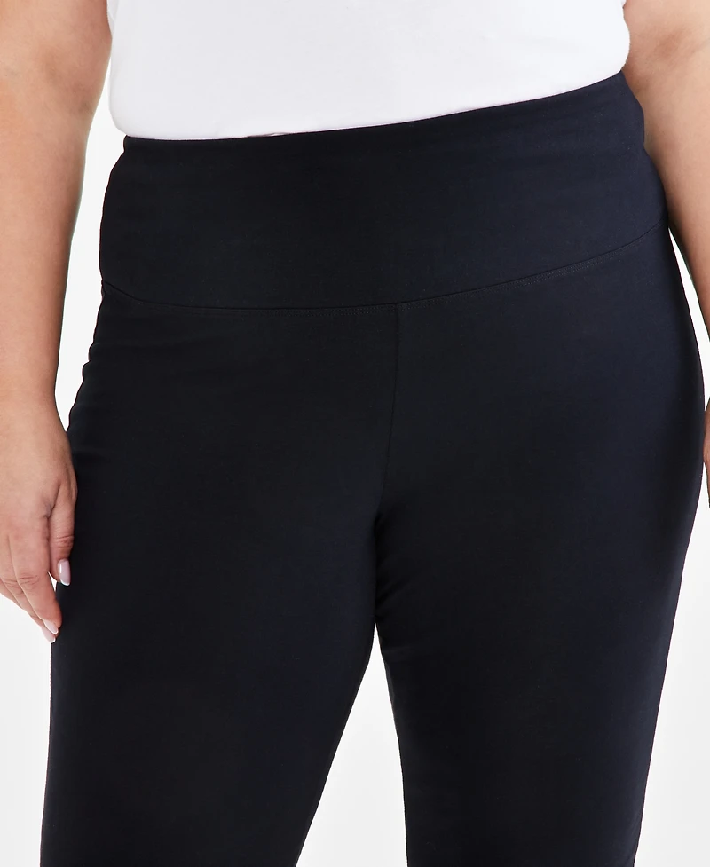 Style & Co Plus High-Rise Bootcut Leggings, Created for Macy's