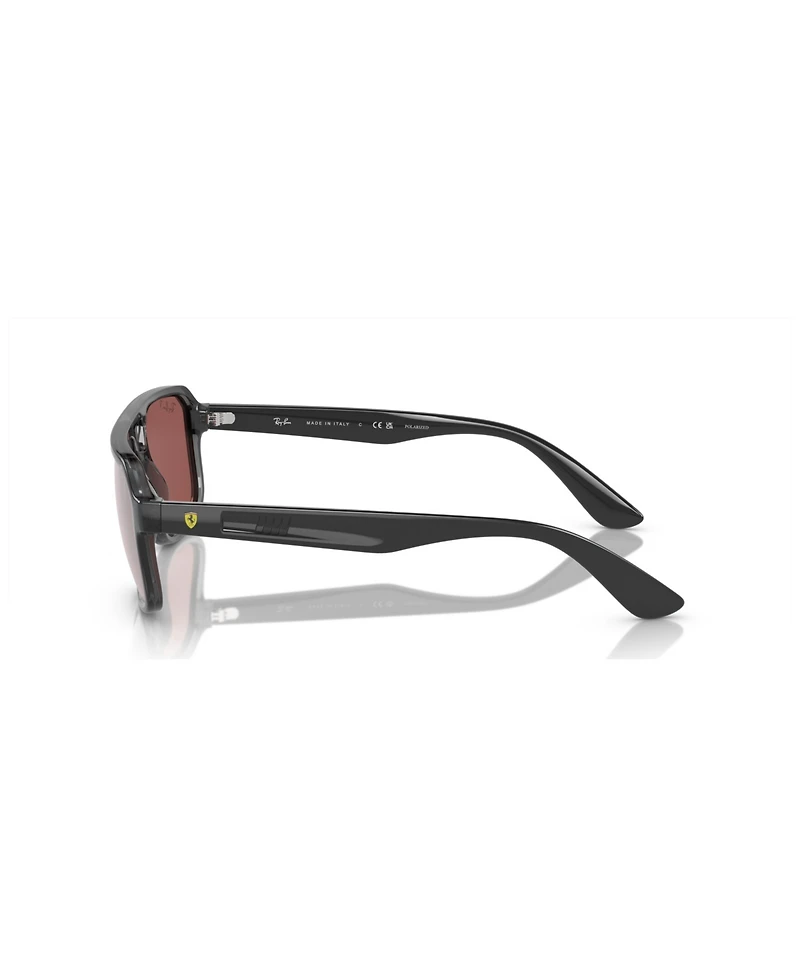 Ray-Ban Unisex Polarized Sunglasses, Mirror RB4414M