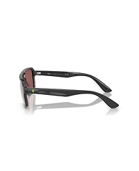 Ray-Ban Unisex Polarized Sunglasses, Mirror RB4414M