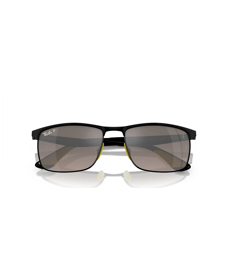 Ray-Ban Unisex Polarized Sunglasses, Mirror Gradient RB3726M