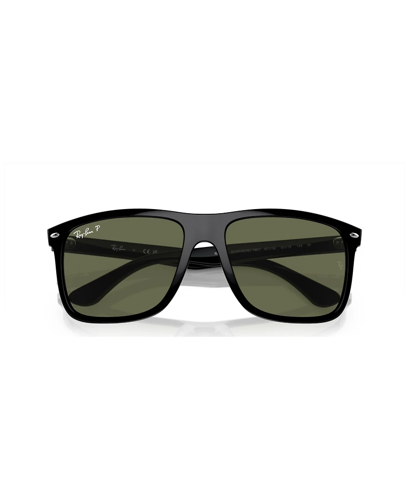 Ray-Ban Unisex Boyfriend Two Polarized Sunglasses